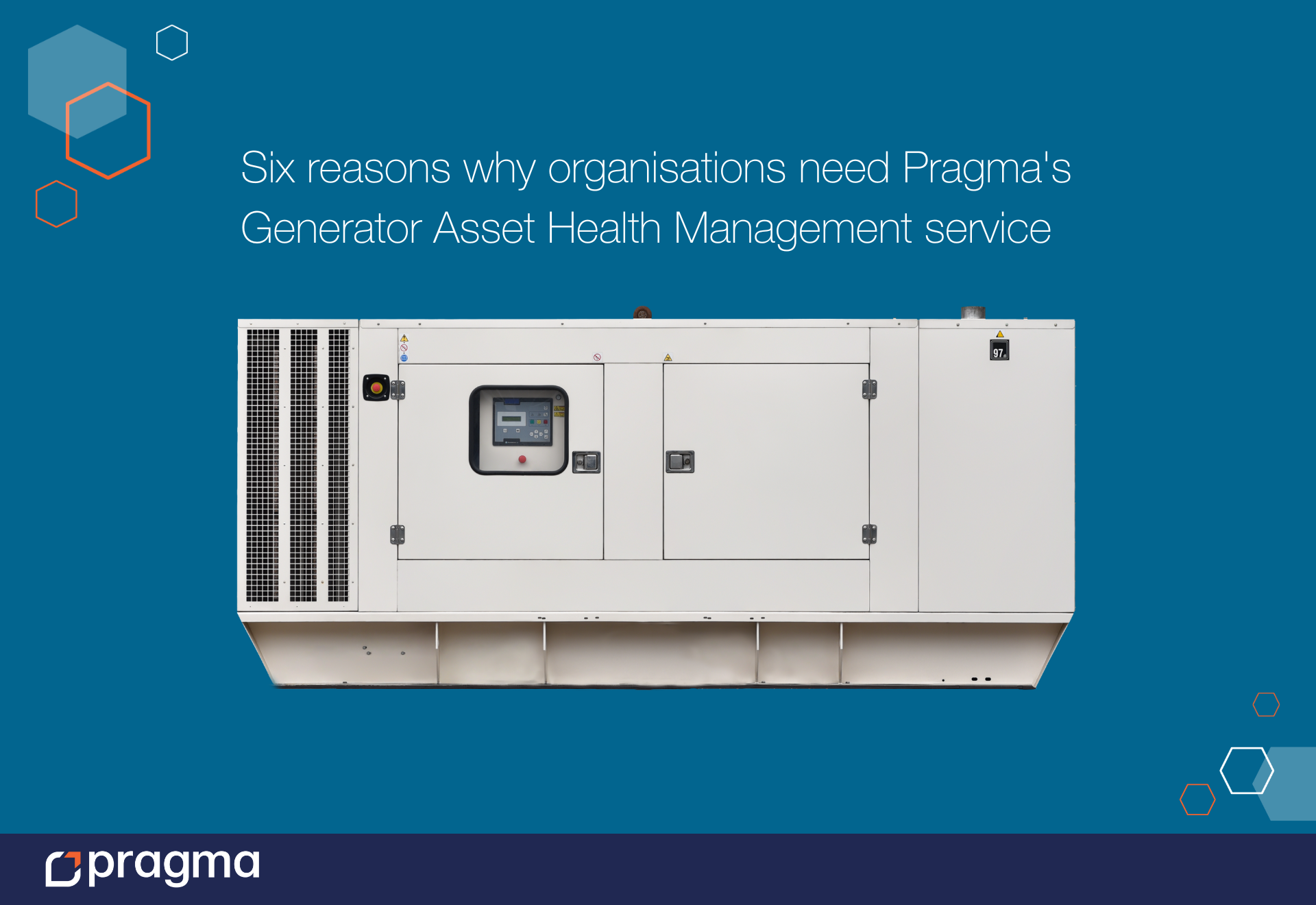 Six reasons why organisations need Pragma's Generator Asset Health Management service with online monitoring and maintenance management