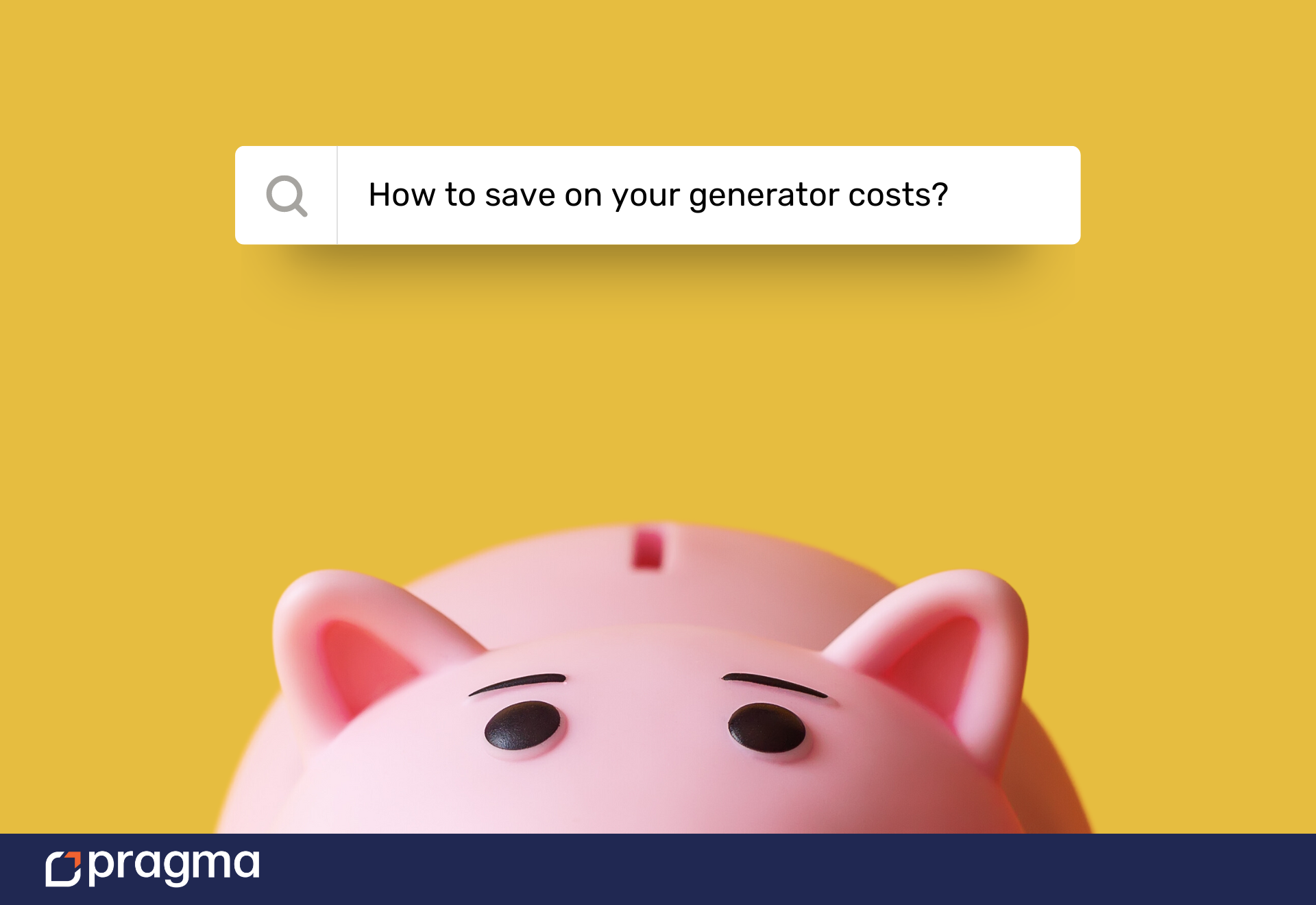 How to save money on generator costs